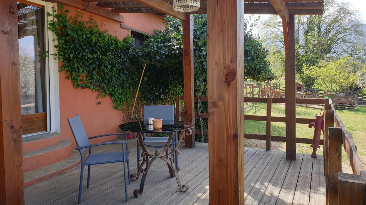 Chambre D'Hotes Le Petit Ranch Los Masos Exteriör bild